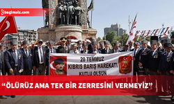 20 Temmuz Barış ve Özgürlük Bayramı Taksim'de kutlandı