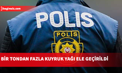 Lefkoşa’da bir tondan fazla kuyruk yağı ele geçirildi