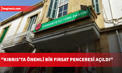 CTP: Erhürman’ın ve Guterres’in ortaya koyduğu yeni girişimi ve yol haritasını destekliyoruz