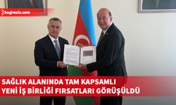 Sağlık Bakanı Dinçyürek, Azerbaycan’da mevkidaşı Musayev ile görüştü