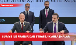 Şara ile Macron Şam'da ortak basın toplantısı düzenledi