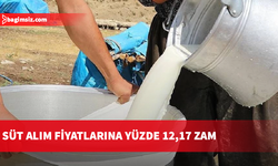 Çiğ süt alım fiyatlarına bugünden itibaren yüzde 12,17 artış yapılacak