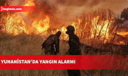 Çöl sıcaklarının etkili olduğu Yunanistan orman yangınlarıyla mücadele ediyor