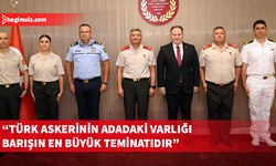 Öztürkler, Güvenlik Kuvvetleri Komutanı Tümgeneral Görgülü ve beraberindeki heyeti kabul etti