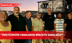 Hayvancılar Birliği'nden yangın mağduru üreticiye destek ziyareti: Üreticimizin acısı hepimizin acısıdır