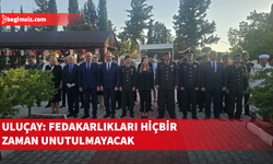 Tuzla şehitleri Tuzla Şehitlik Anıtı’nda düzenlenen törenle anıldı