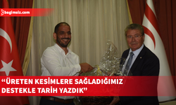 Üstel, Arıcılar Birliği'ni kabulünde vurguladı