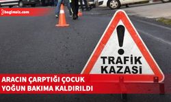 Lefkoşa'da aracın çarptığı 6 yaşındaki bisikletli çocuk yaralandı