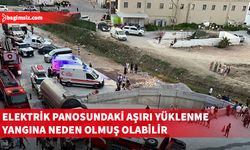 İskele'deki yangının elektrik panosundaki aşırı yüklenmeden kaynaklandığı düşünülüyor