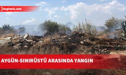 Aygün – Sınırüstü köyleri arasında çıkan yangın söndürüldü