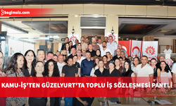 Kamu-İş Kadın Dayanışma Komitesi Güzelyurt’ta “Toplu İş Sözleşmesi Yasası ve Uygulamaları” paneli düzenledi