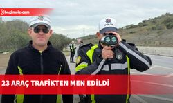 Ülke genelinde dün 2 bin 641 araç sürücüsü denetlendi