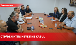 KTÖS heyeti CTP'yi ziyaret etti: Eğitimdeki sorunlar ve çözüm önerileri ele alındı