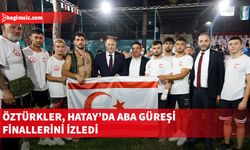 Meclis Başkanı Öztürkler Türk Dünyası Uluslararası Aba Güreşi Finallerini izledi