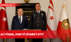 Türkiye Emniyet Genel Müdürü Ali Fidan, PGM’yi ziyaret etti