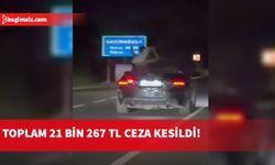 Trafik güvenliği ve insan hayatını tehlikeye atan sürücü ve yolcuya ceza...