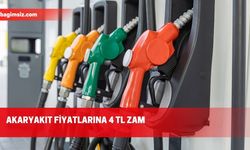 Akaryakıt fiyatlarına 4 TL zam