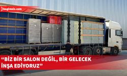 KKTC Cimnastik Federasyonu’ndan 3 yeni salon için 4 tır malzeme