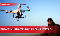 Ercan çevresinde dron uçurma yasağı uzatıldı