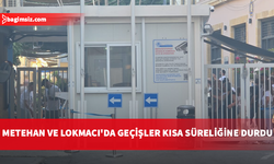 Metehan ve Lokmacı'da geçişler kısa süreliğine durdu