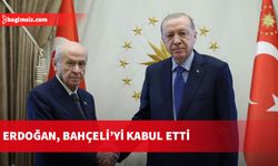 Türkiye Cumhurbaşkanı Erdoğan, MHP Genel Başkanı Bahçeli ile görüştü