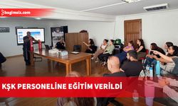 POLVAK’tan Kayıp Şahıslar Komitesi personeline temel yangın eğitimi