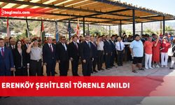 Erenköy Direnişi’nin 62’nci yıl dönümünde şehitler törenle anıldı