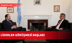 Tufan Erhürman ve Nikos Hristodulidis’in ara bölgedeki görüşmesi başladı
