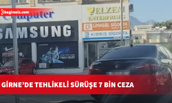 Trafik kurallarına uymayan sürücüye 7 bin TL ve 15 puan ceza