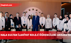 Hala Sultan İlahiyat Koleji öğrencileri "Maziden Âtiye" programına katıldı