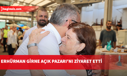 Cumhurbaşkanı Tufan Erhürman, Girne Açık Pazarı ziyaret etti