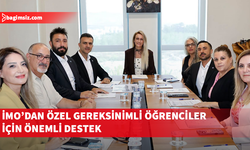 Özel gereksinimli öğrencilerin eğitim ortamlarının iyileştirilmesine İMO’dan destek