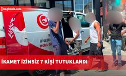 Muhaceret denetimlerinde ikamet izninsiz yedi kişi tespit edildi