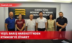 Yeşil Barış Hareketi’nden KTMMOB’ye ziyaret