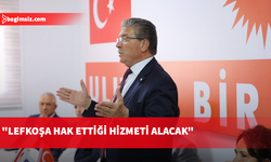 Üstel'den seçim mesajı: Lefkoşa hak ettiği hizmeti alacak