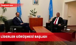 Tufan Erhürman ve Nikos Hristodulidis’in ara bölgedeki görüşmesi başladı