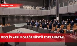 Meclis Genel Kurulu yarın Toplum Güvenliği” gündemiyle toplanıyor