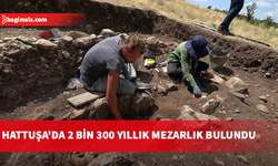 Hattuşa'da yaklaşık 2 bin 300 yıllık yeni mezarlar bulundu