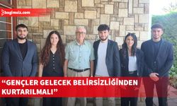 Akıncı, Kıbrıslı Türk öğrenci gençlerle bir araya geldi