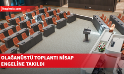 Olağanüstü toplantı nisap engeline takıldı