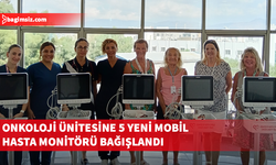 Heartbeat/NCCCT Onkoloji Ünitesine 5 hasta monitörü bağışladı