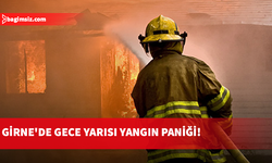 Girne’de evde çıkan yangın ev sakinleri tarafından söndürüldü