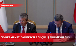 Yılmaz: Uluslararası alanda hak ettiği konuma ulaşması için omuz omuza çalışacağız