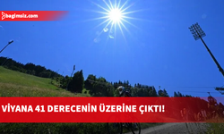 Avusturya'da 41 derece ile sıcaklık rekoru kırıldı