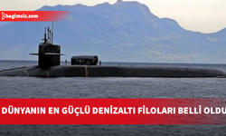 Dünyanın en büyük denizaltı filoları açıklandı: Türkiye sıralamada 9'uncu oldu