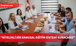 CTP, KTOEÖS heyetini kabul etti: Göç Yasası ve eğitim sorunları masaya yatırıldı