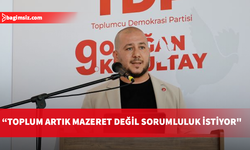 Ekinci: Siyasi sorumluluk makamın doğal sonucudur, toplum artık mazeret değil sorumluluk istiyor