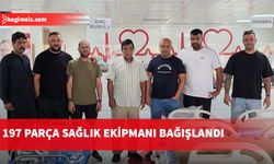 İş insanı Gujrati'den sağlık ekipmanı bağışı