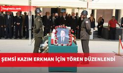 Şemsi Kazım Erkman için Cumhuriyet Meclisi’nde tören düzenlendi