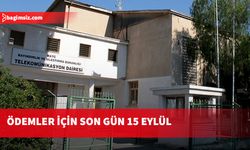 Telekomünikasyon borçlarını ödeme için son gün 15 Eylül